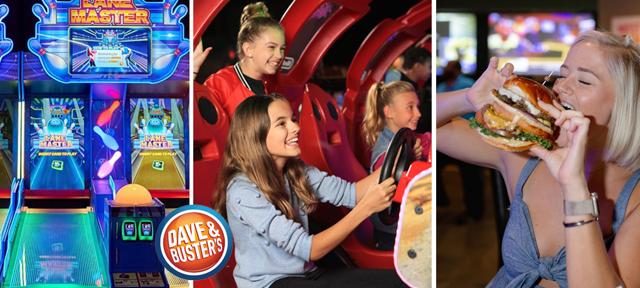 Dave &amp; Buster's - The Monster Coupon Book