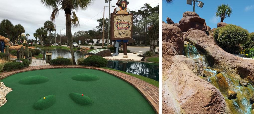 Treasure Island Golf The Monster Coupon Book