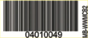 Scannable Barcode