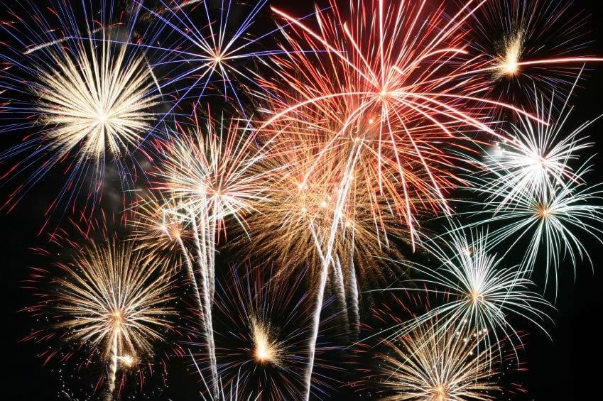 Fourth of July Fireworks on the Marshwalk