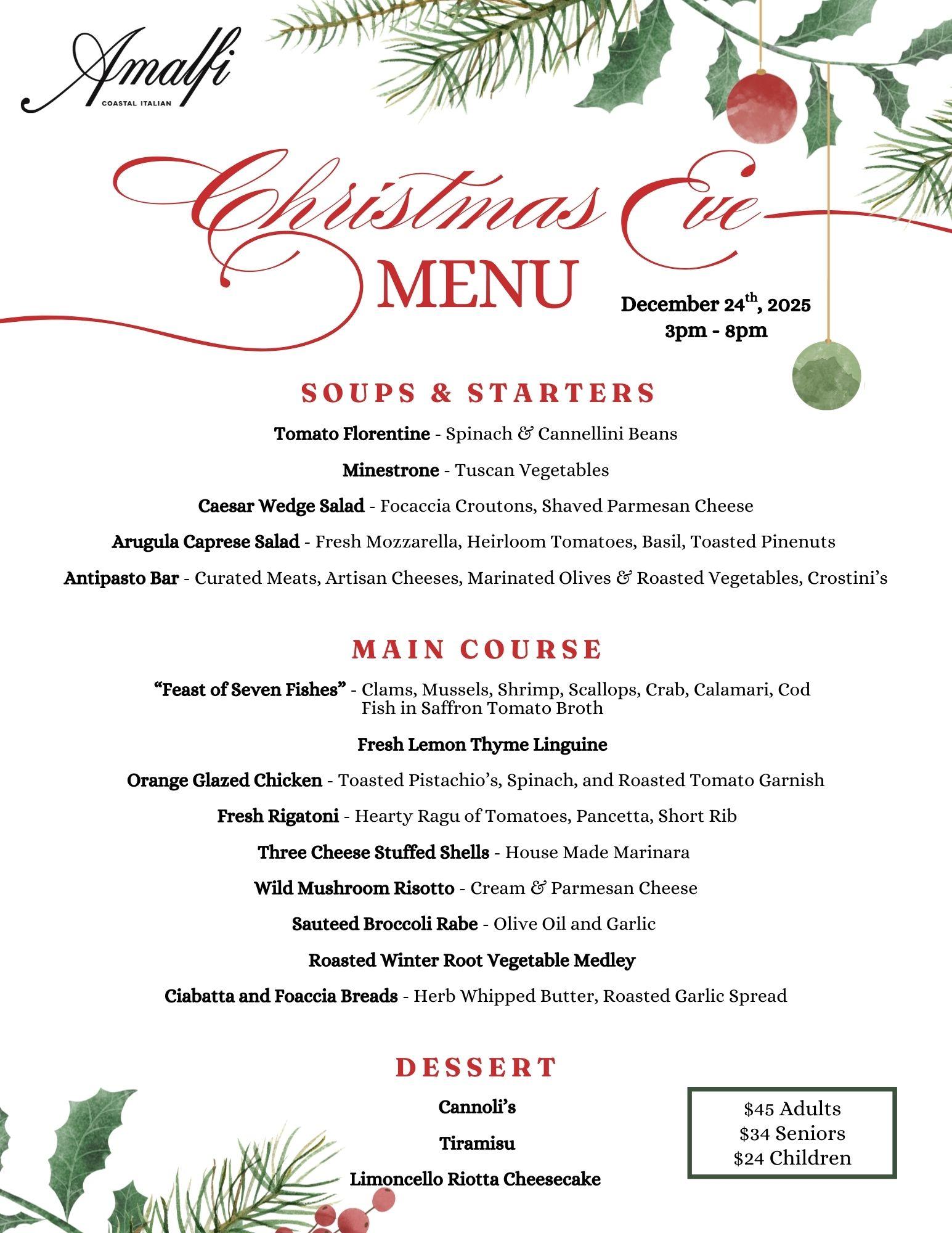 Christmas Eve at Amalfi