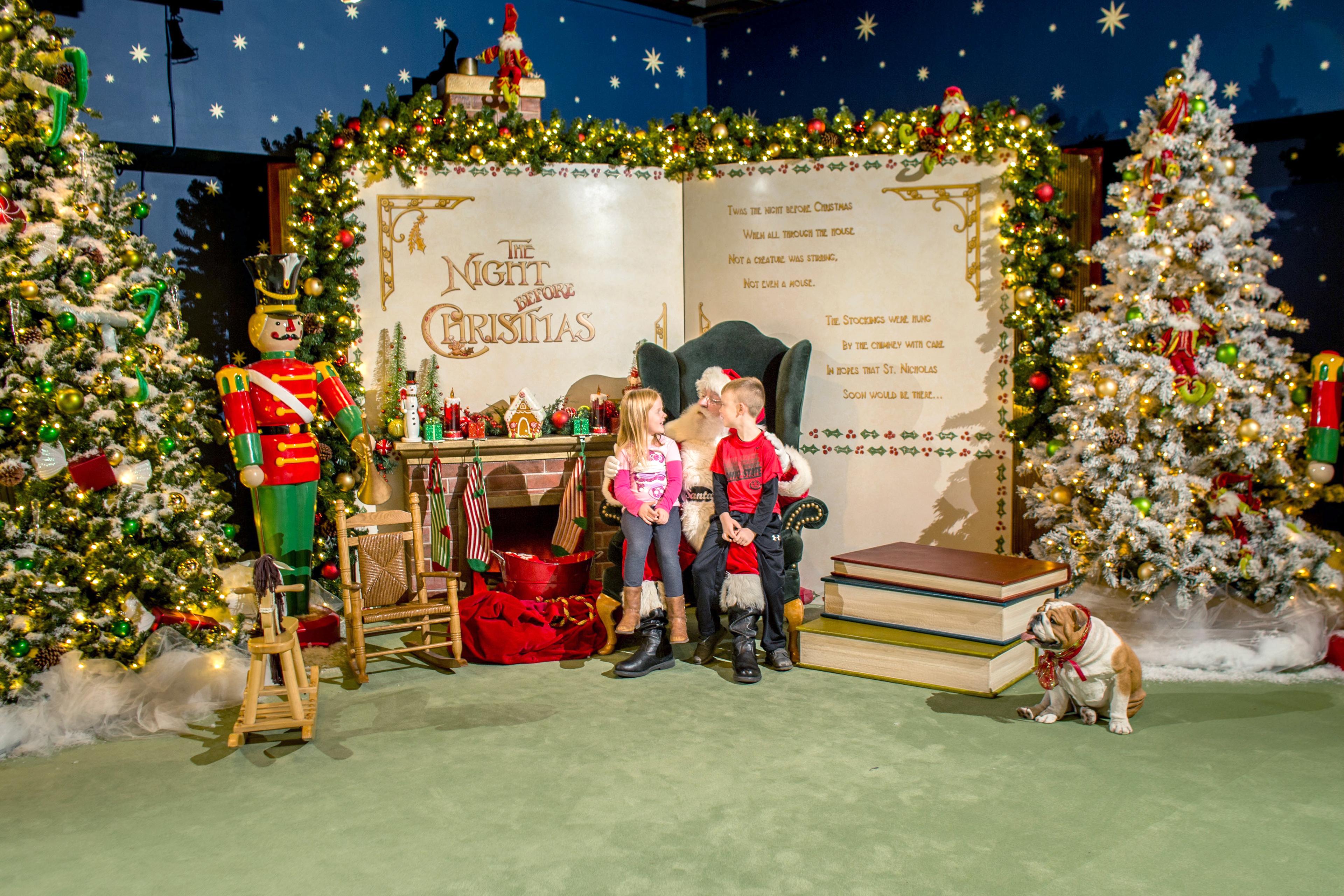 Santa Claus visit at Tanger Outlets - Myrtle Beach