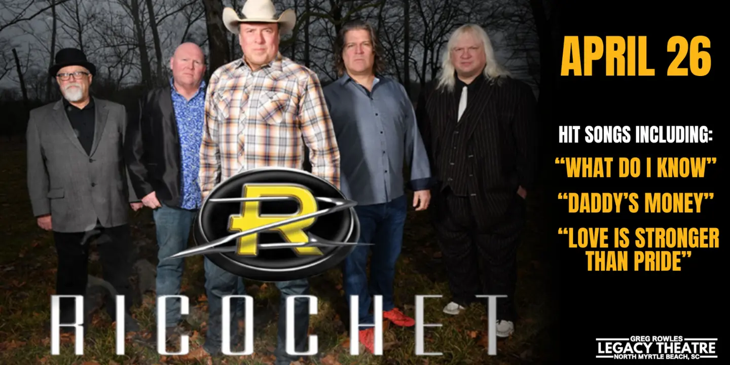 RICOCHET coming to the Greg Rowles Legacy Theater