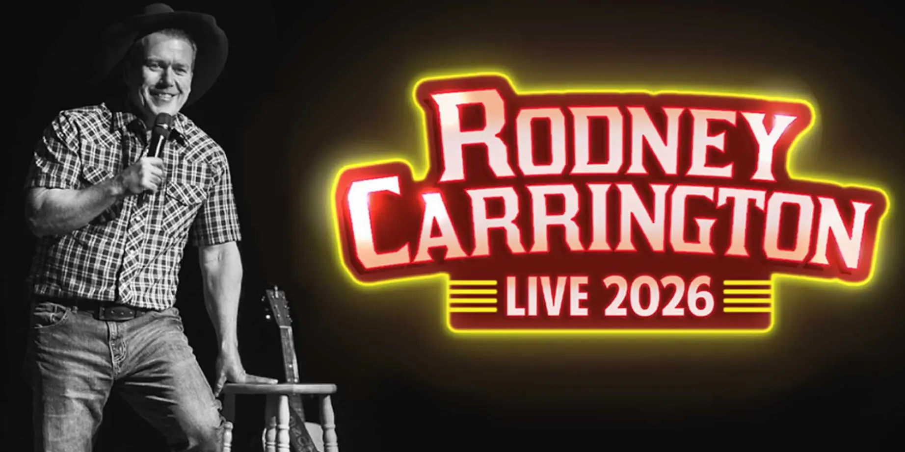 Presale Tickets for Comedian Rodney Carrington at the Alabama Theatre