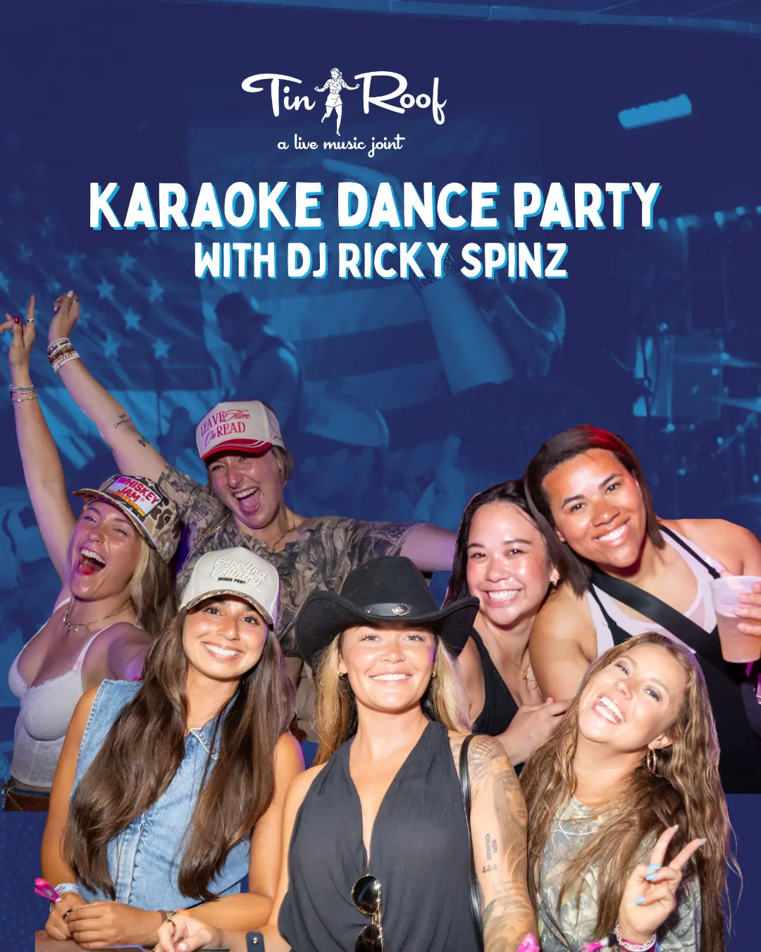 Karaoke Night at Tin Roof! đ€